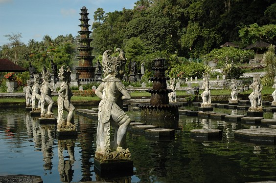 Die Wasserpalastgärten von Tirtagangga